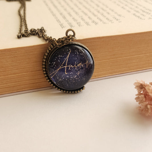 Aries Zodiac Pendant