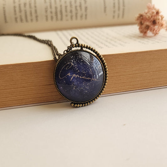 Capricorn Zodiac Pendant