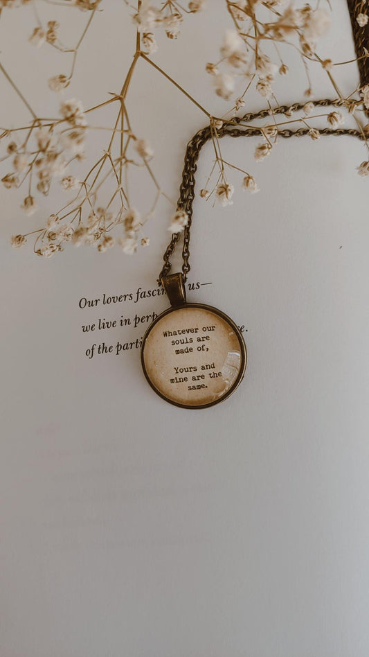 "..yours & mine are same." Quote Jewelry