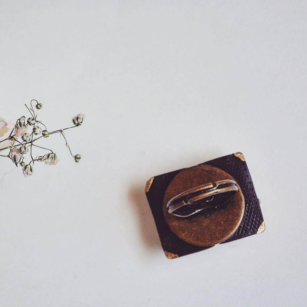 Book and Quill Ring