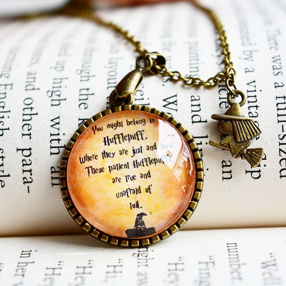 Hufflepuff House Harry Potter Pendant