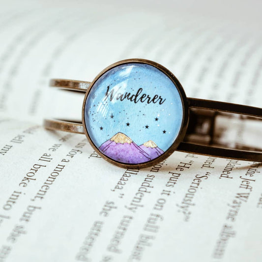Wanderer Quote Unisex Bracelet
