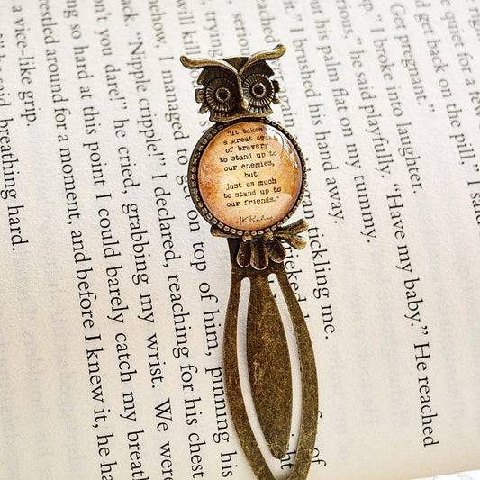 Harry Potter Quote - Owl Bookmark