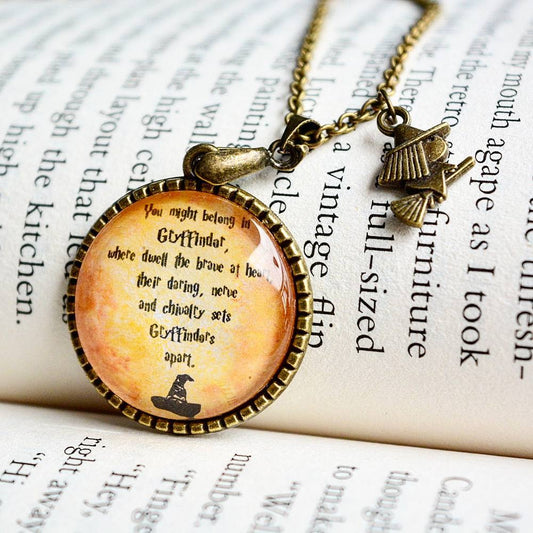 Gryffindor House Harry Potter Pendant