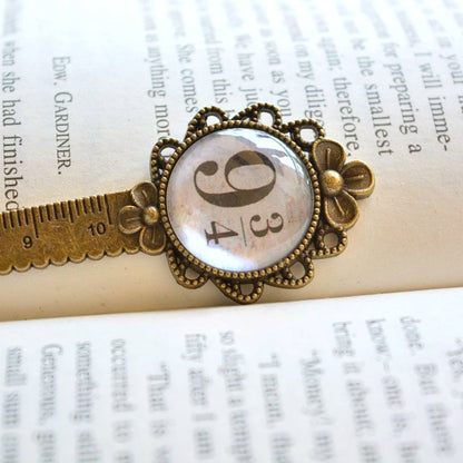 9 3/4 Platform - Harry Potter Ruler n Bookmark
