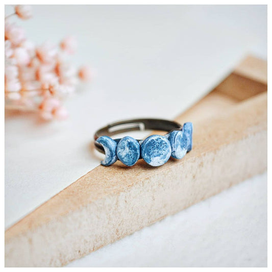 Phases of Moon Ring